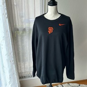 Nike Men’s San Francisco Giants pullover in black size XL